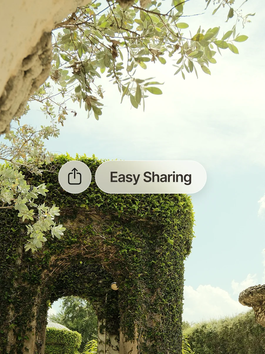 Easy Sharing.